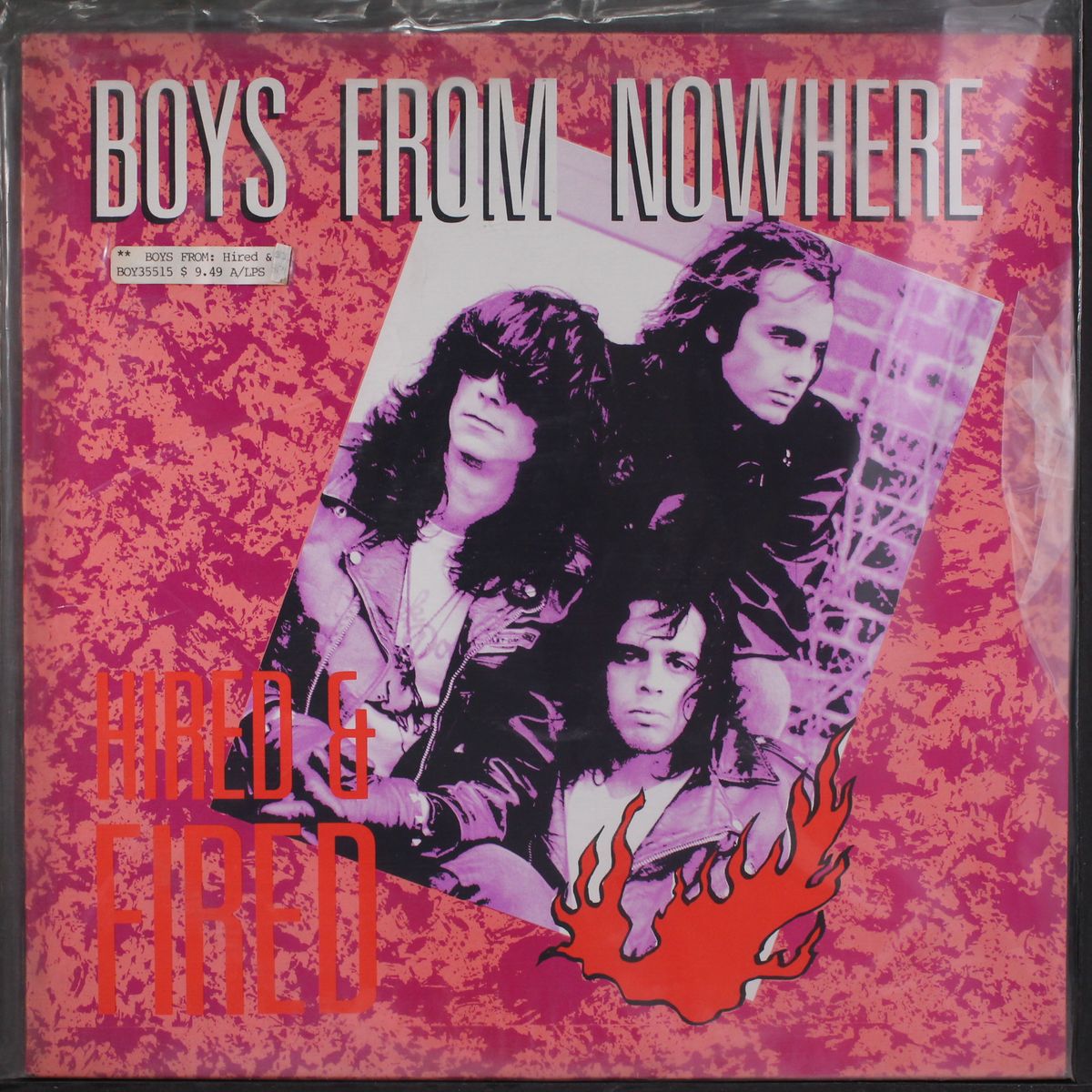 hired and fired by BOYS FROM NOWHERE