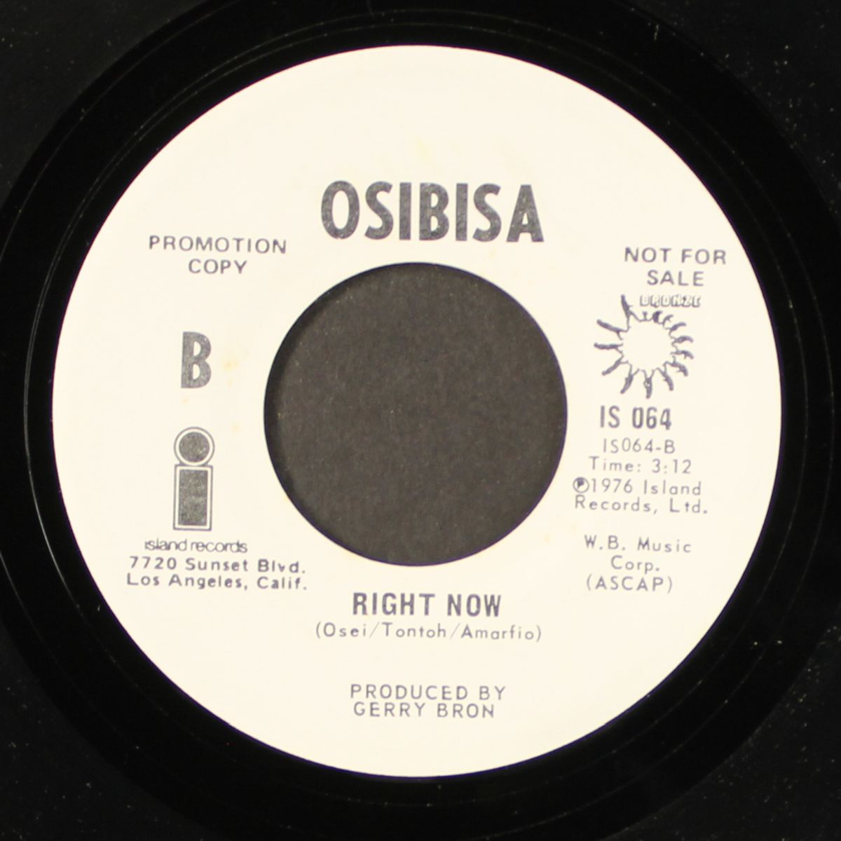 dance the body music / right now by OSIBISA