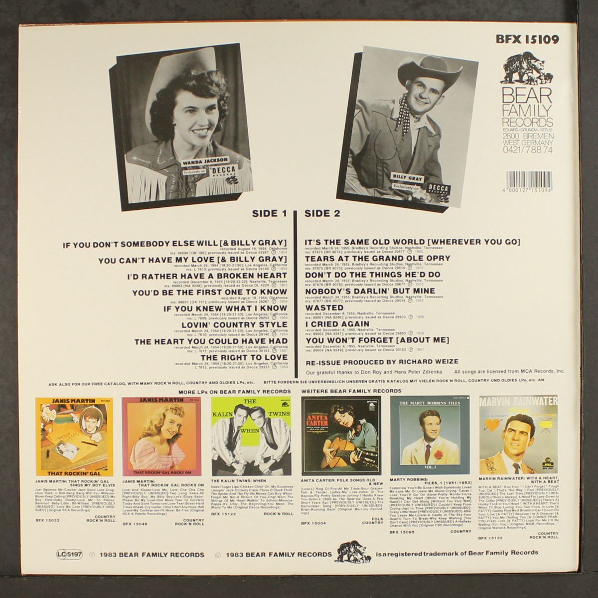 early by WANDA JACKSON