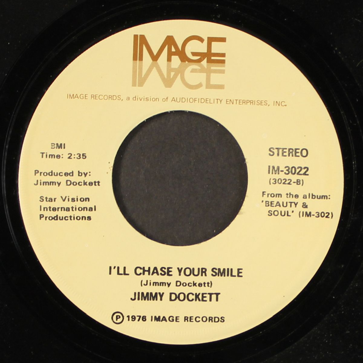 i'll chase your smile / i can remember the good old days by JIMMY DOCKETT