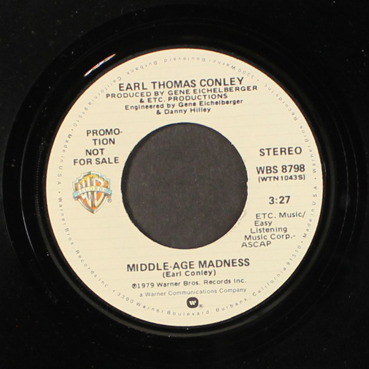 middle-age madness / when you were blue and i was green by EARL THOMAS CONLEY
