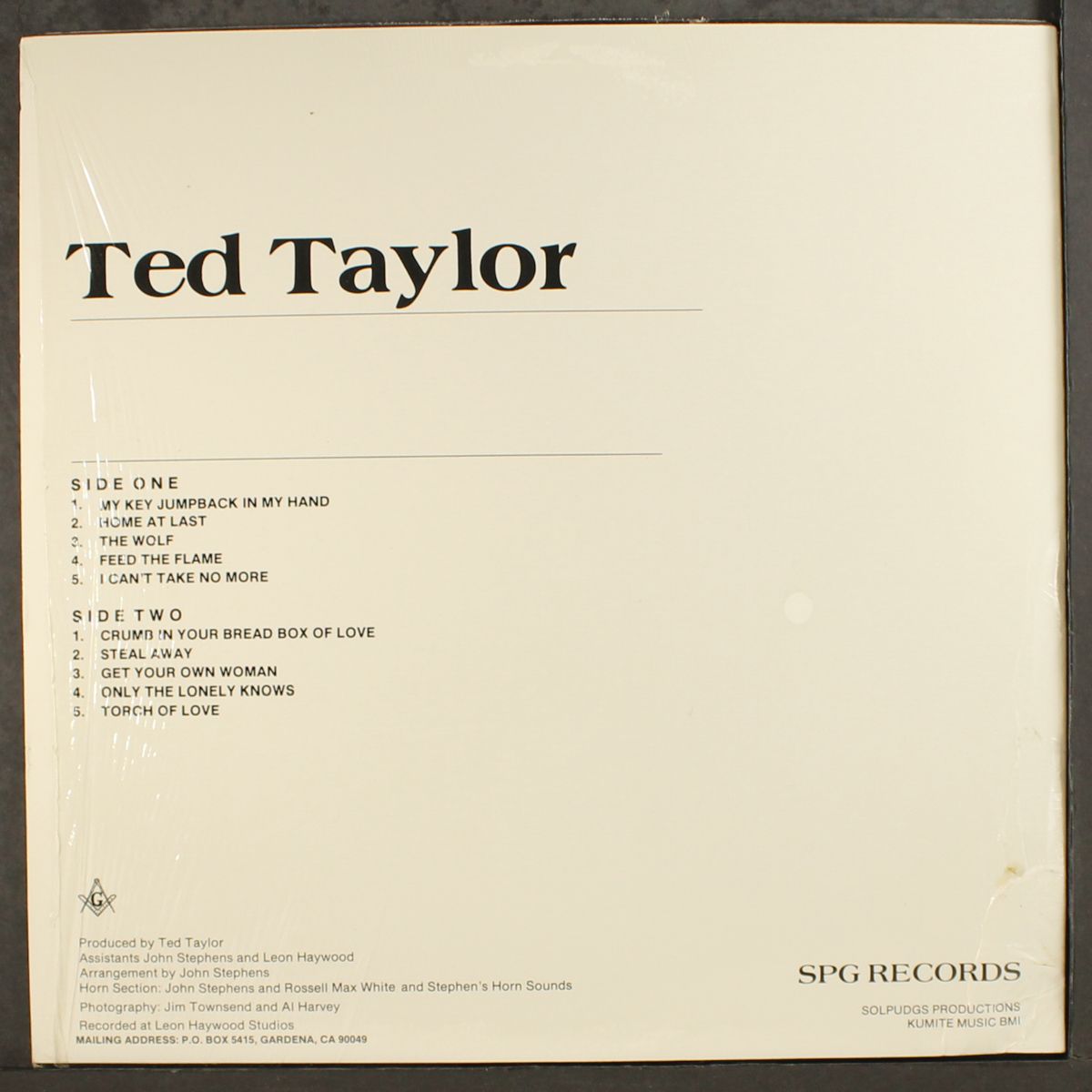 taylor made for you by TED TAYLOR