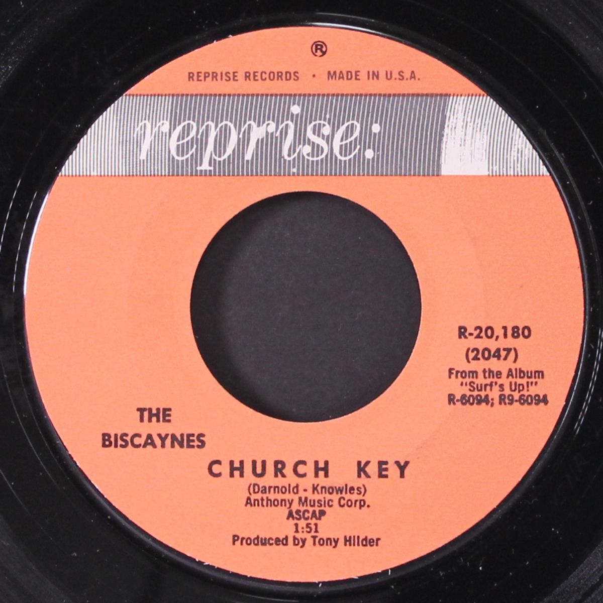 moment of truth / church key by SURFARIS / BISCAYNES