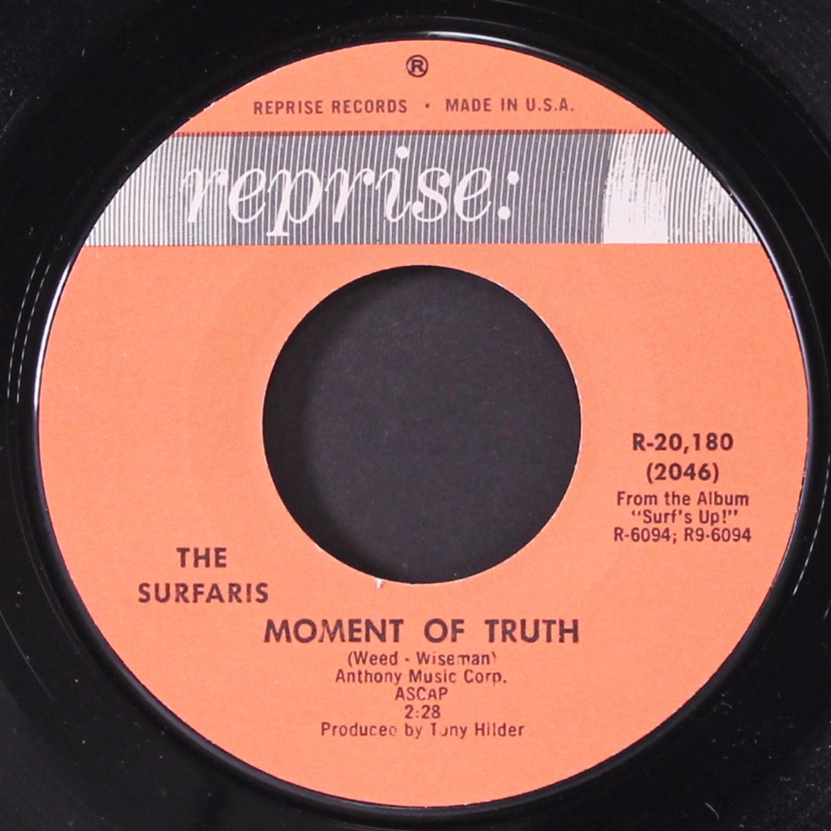 moment of truth / church key by SURFARIS / BISCAYNES