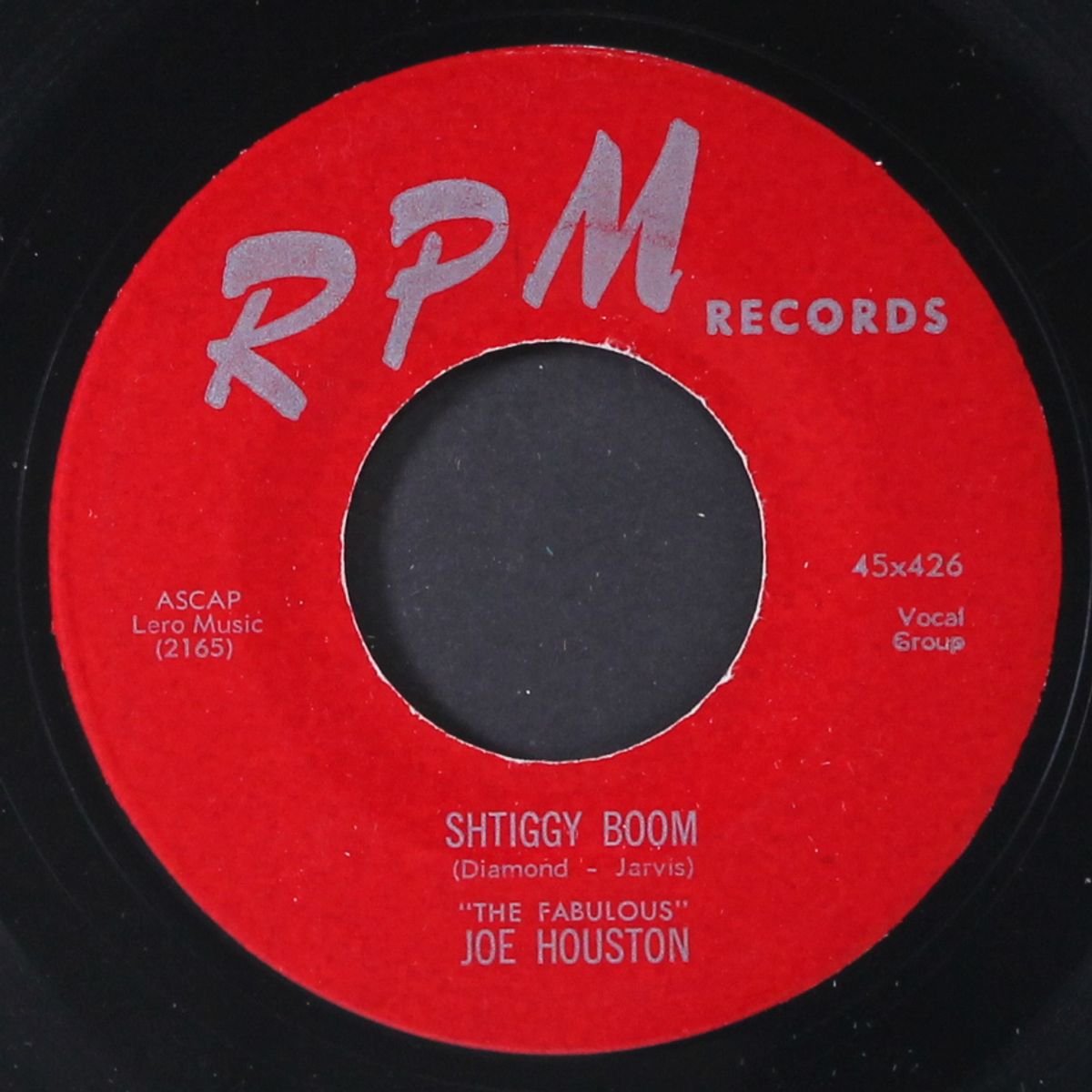 shtiggy boom / joe's gone by JOE HOUSTON