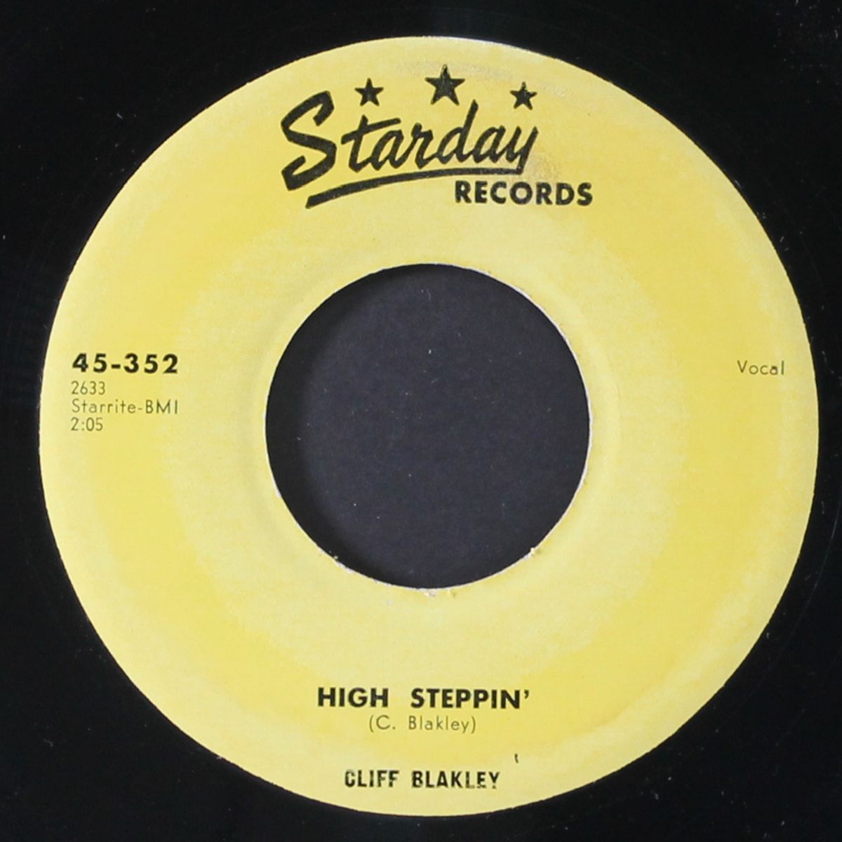 want to be with you / high steppin' by CLIFF BLAKLEY