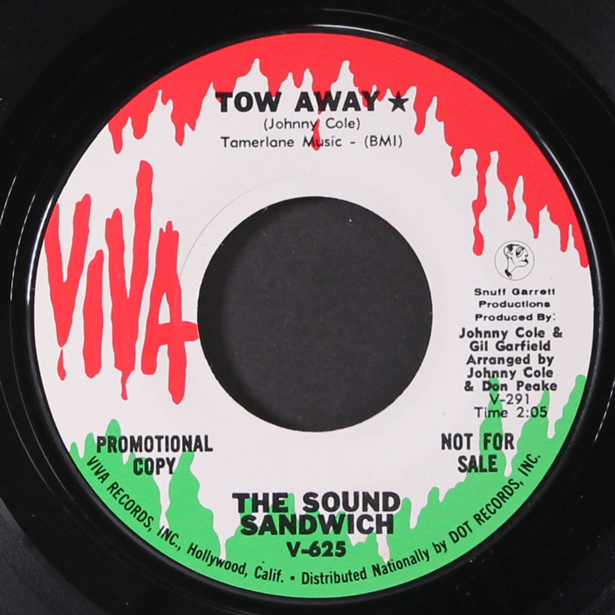 tow away / mister sunshine man by SOUND SANDWICH