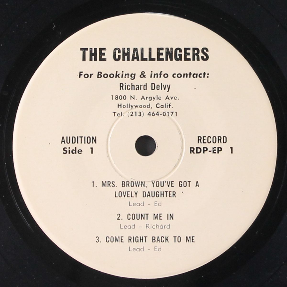 audition record 1 by CHALLENGERS