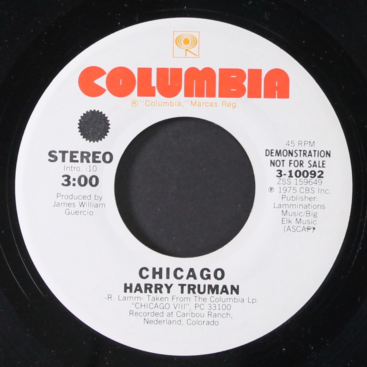 harry truman / same by CHICAGO