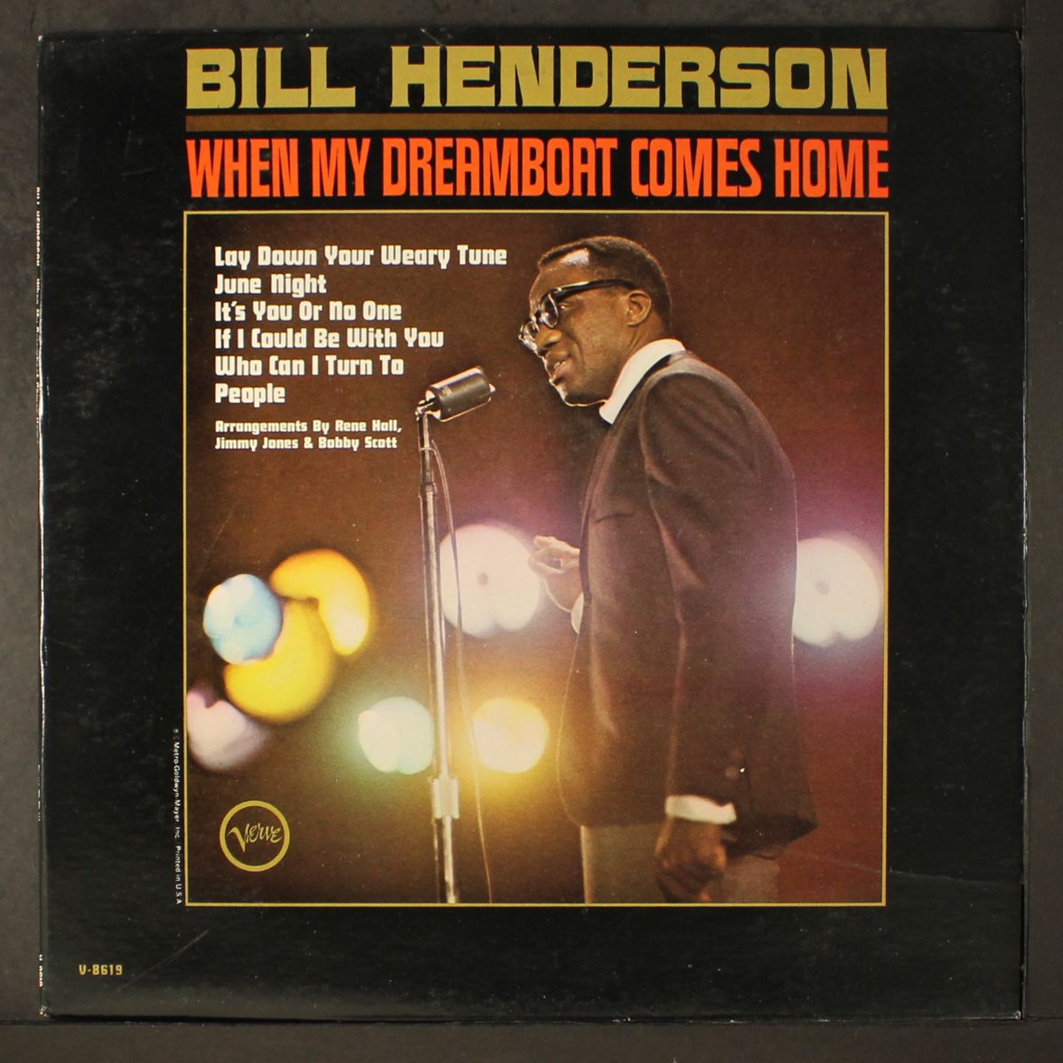 when my dreamboat comes home by BILL HENDERSON