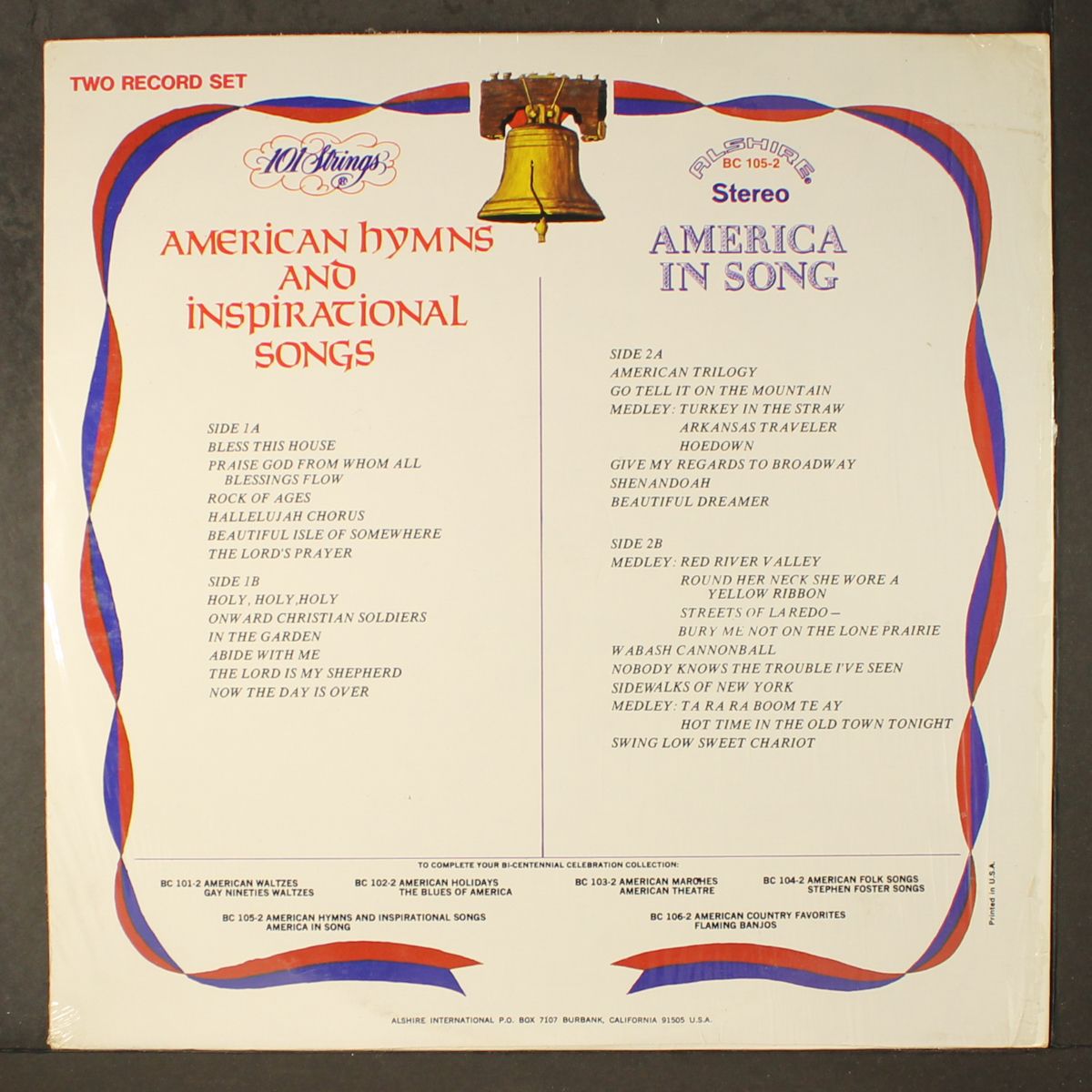 america in song by 101 STRINGS