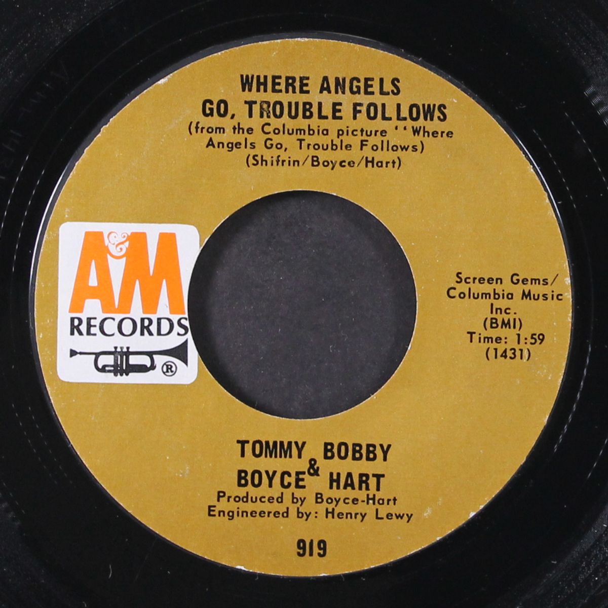 goodbye baby by TOMMY BOYCE & BOBBY HART