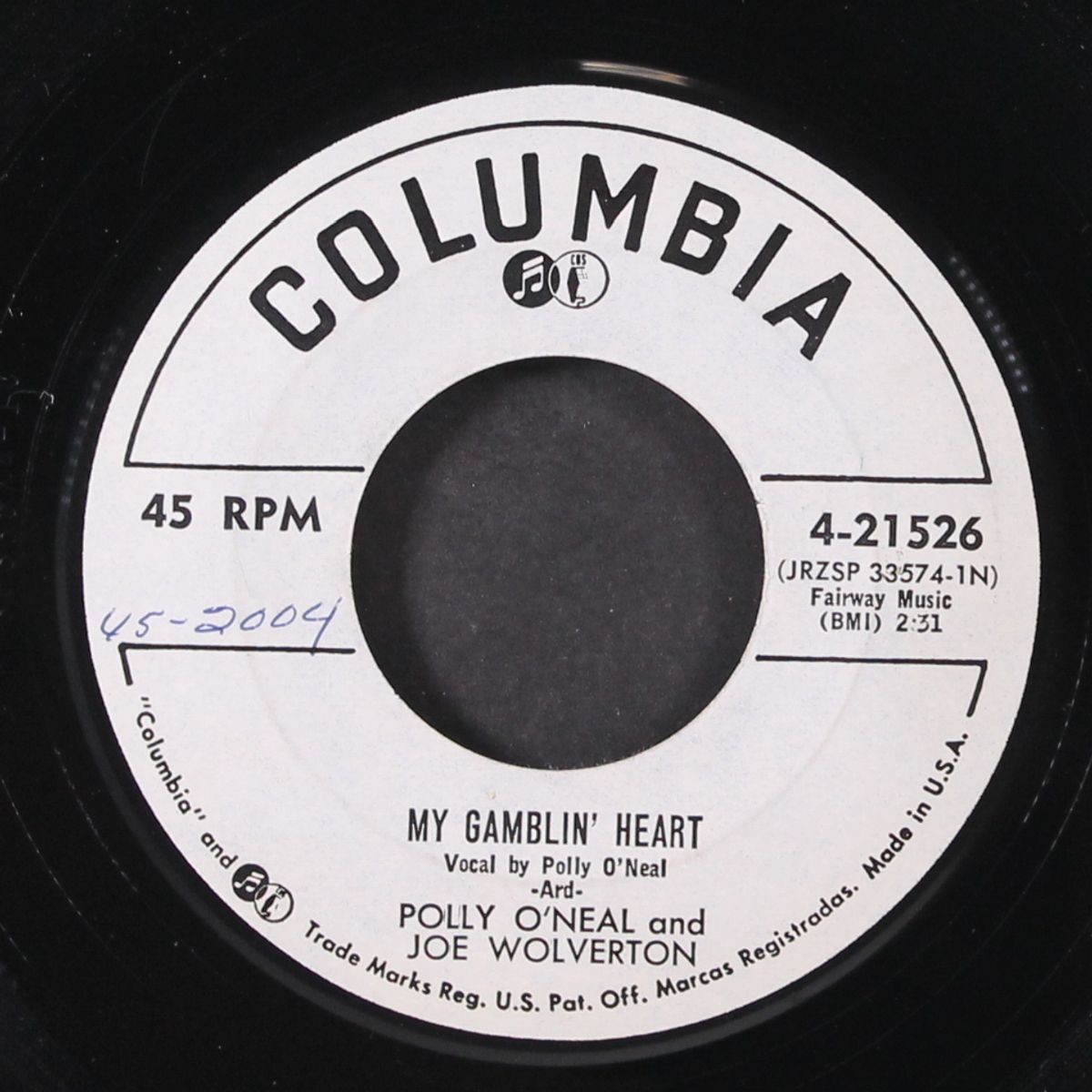 my gamblin' heart by POLLY O'NEAL & JOE WOLVERTON