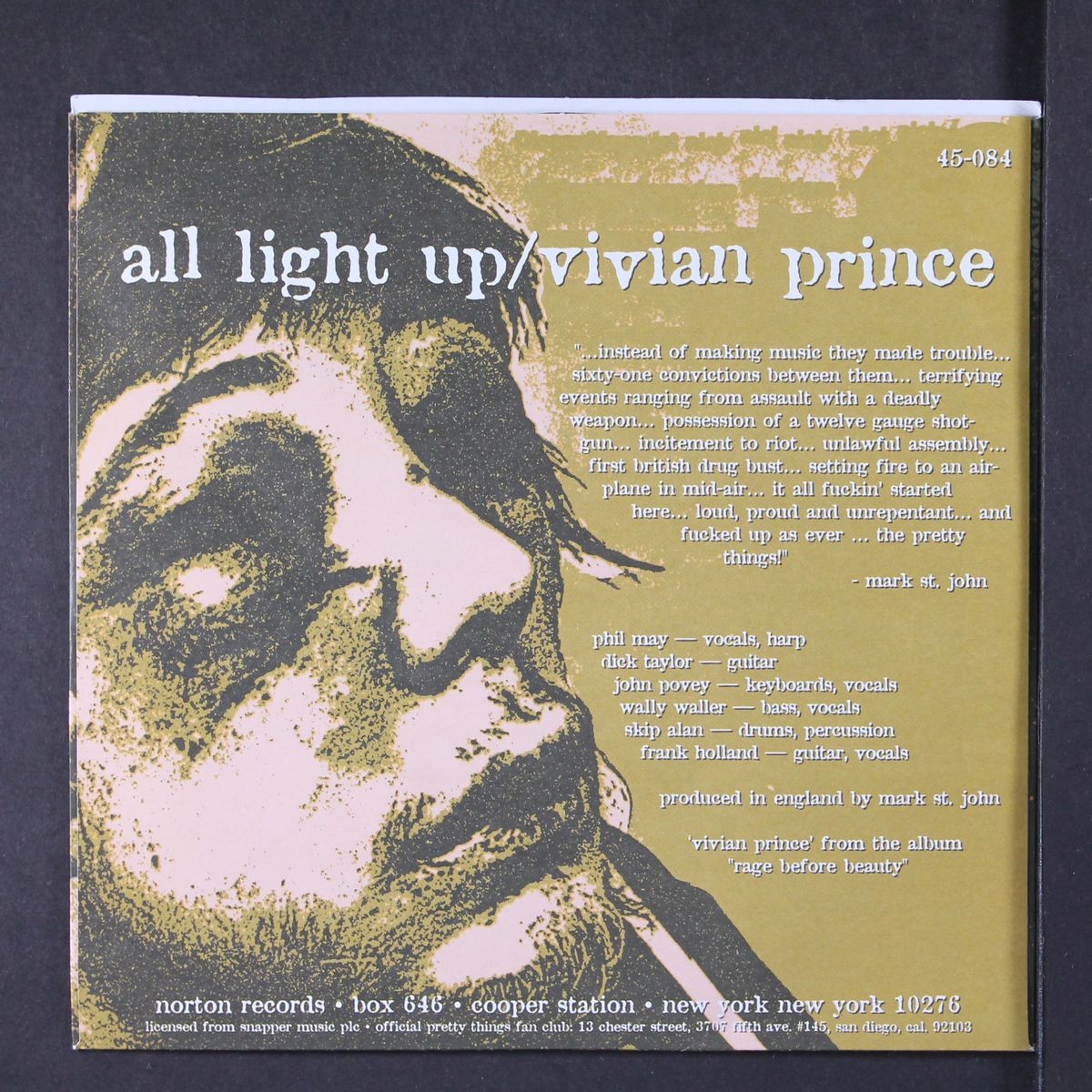all light up / vivian prince by PRETTY THINGS