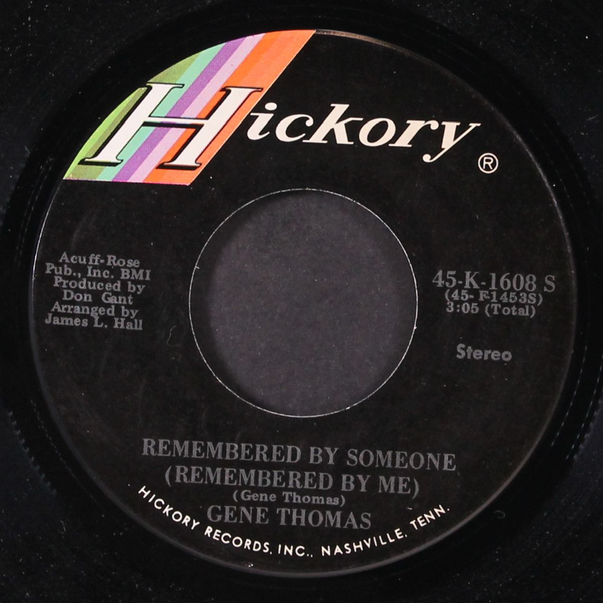 lay it down / remembered by someone by GENE THOMAS