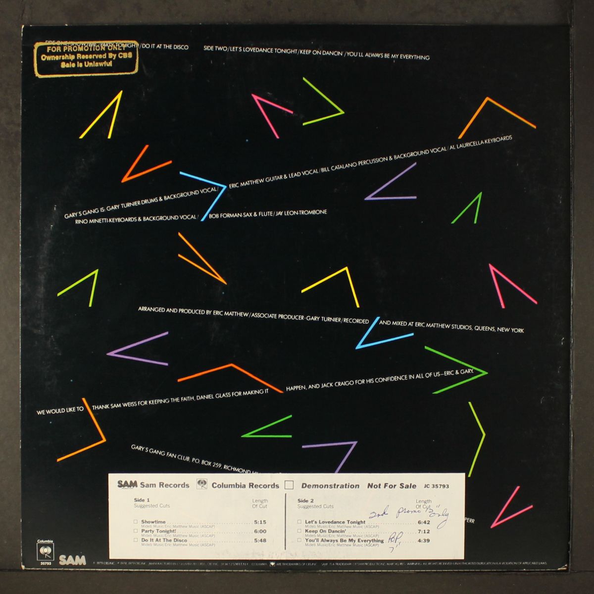 keep on dancin' by GARY'S GANG