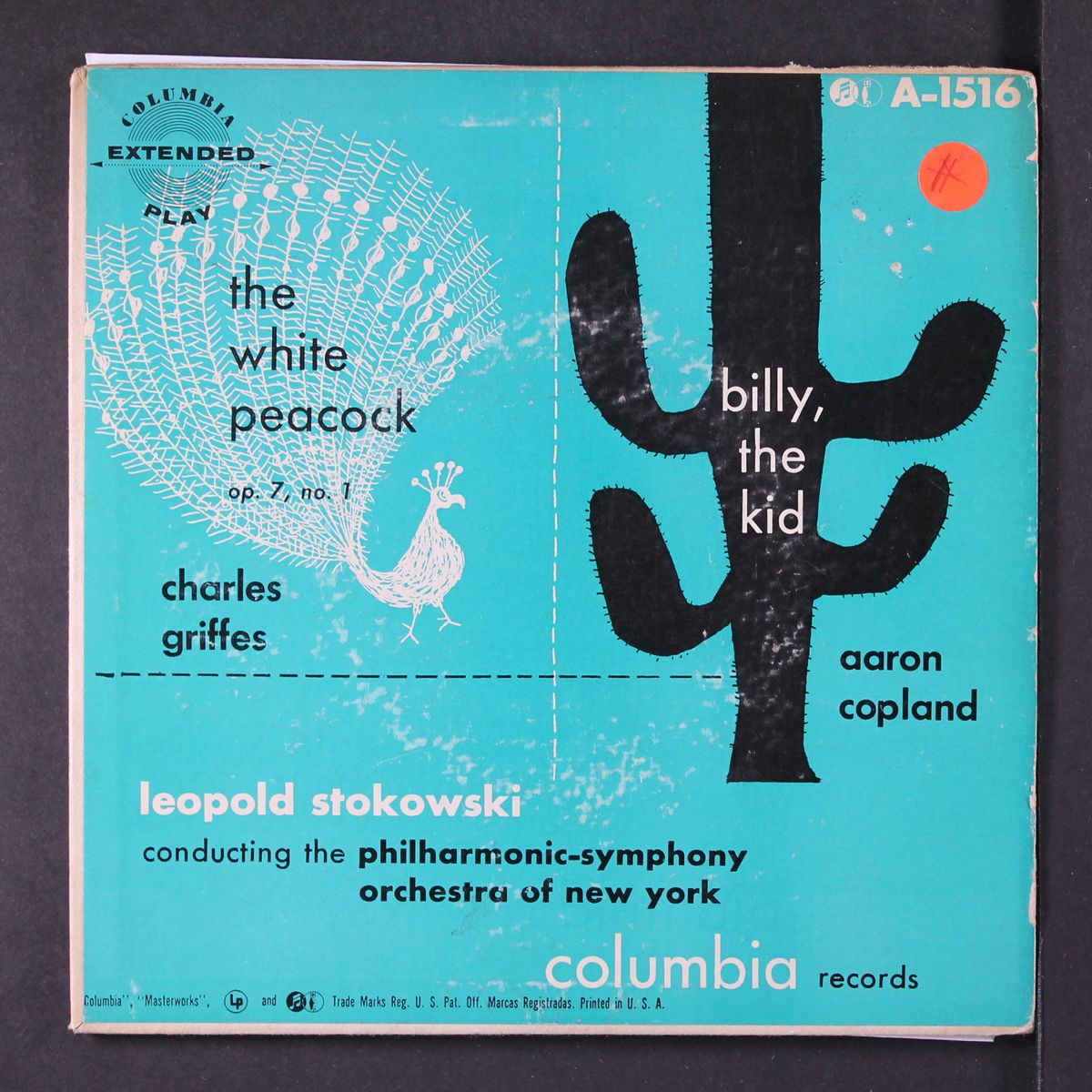 griffes: the white peacock / copland: billy the kid by LEOPOLD STOKOWSKI