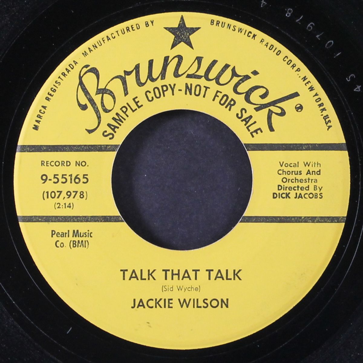 talk that talk / only you, only me by JACKIE WILSON