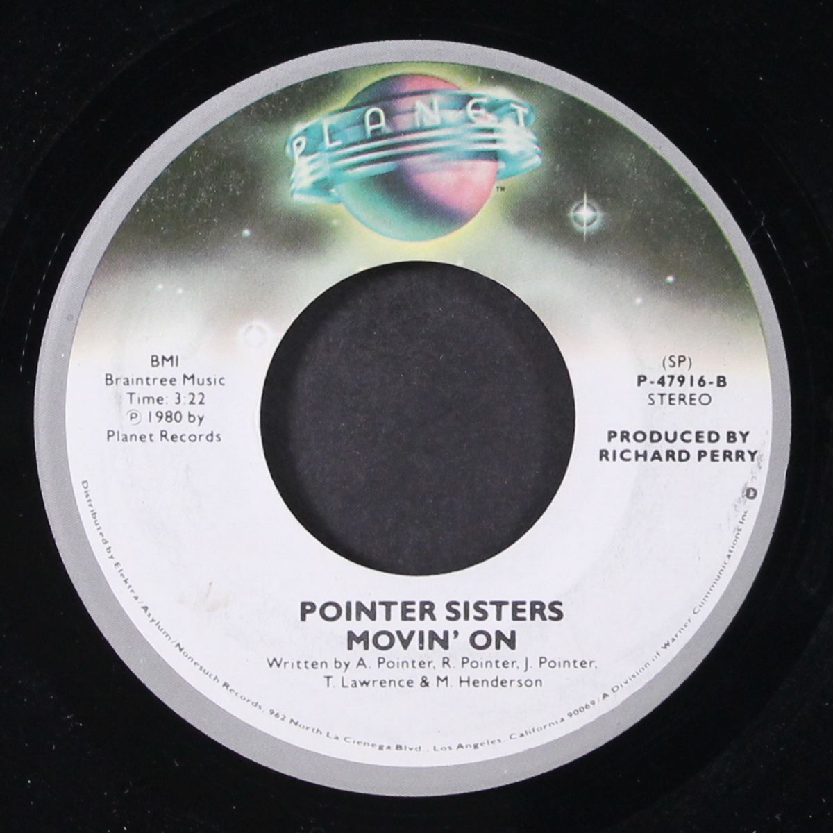 he's so shy / movin' on by POINTER SISTERS