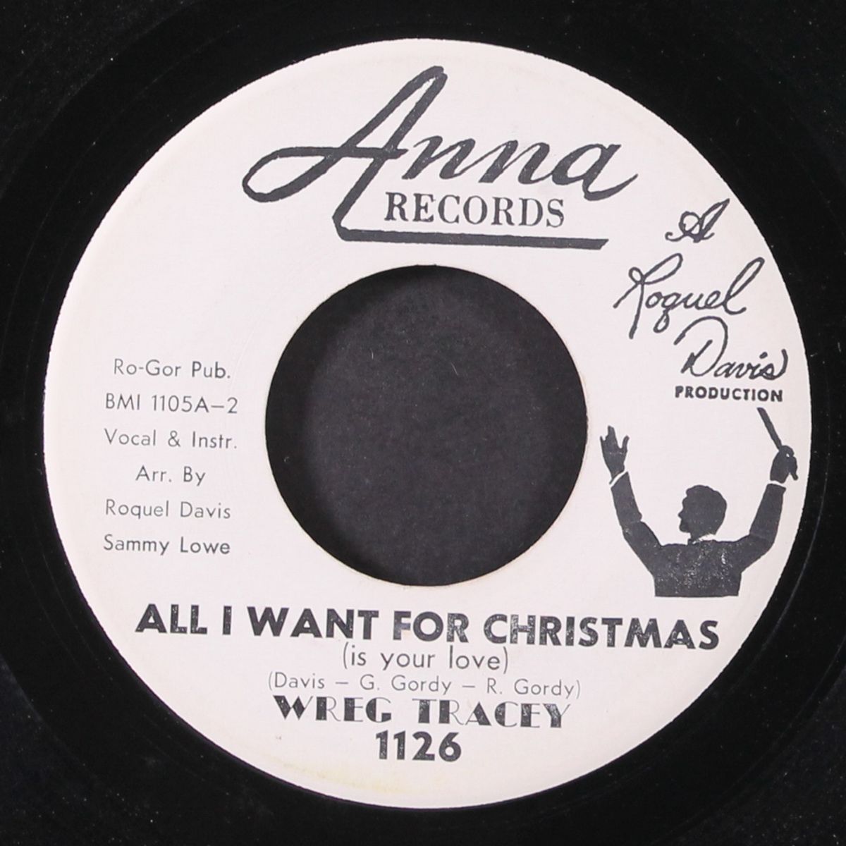 all i want for christmas / take me back by WREG TRACEY