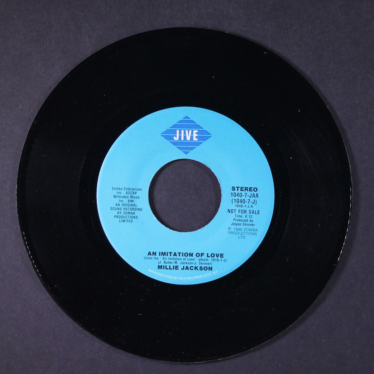 an imitation of love / same by MILLIE JACKSON