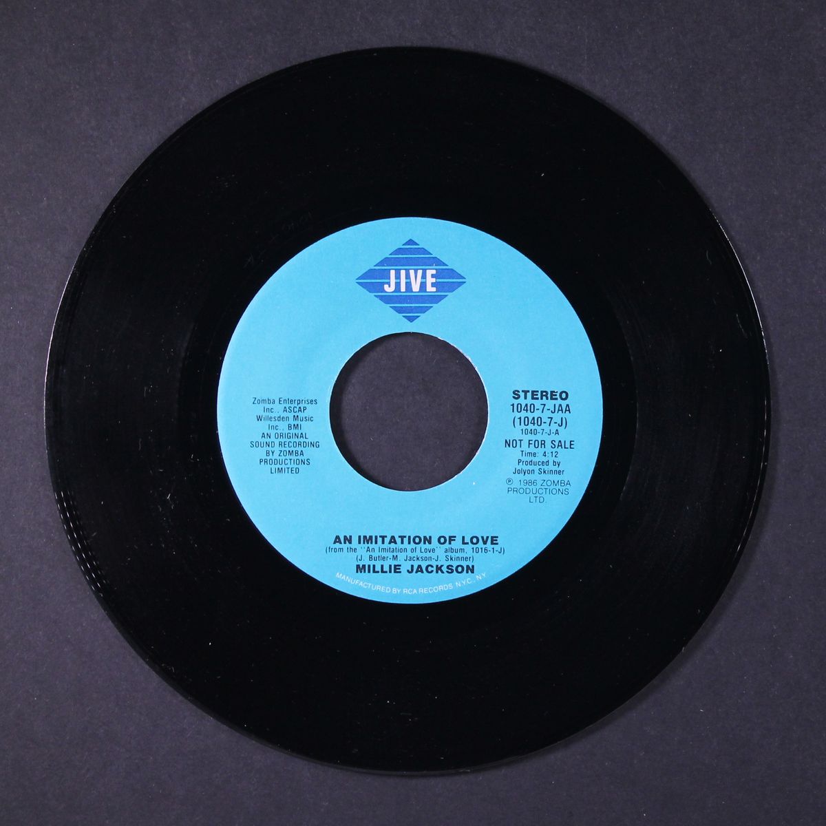 an imitation of love / same by MILLIE JACKSON
