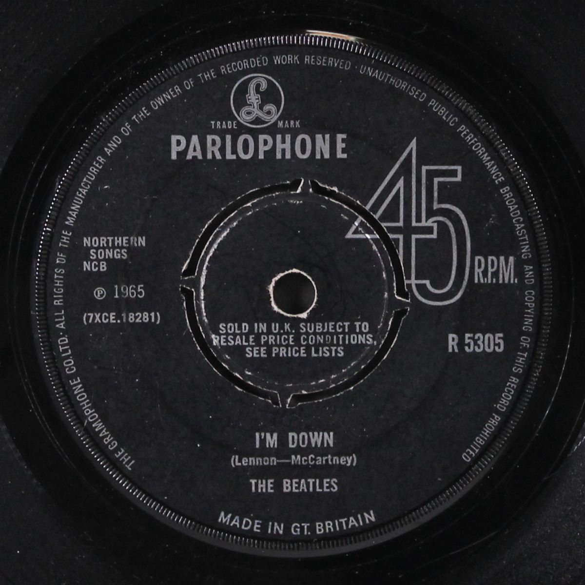 help / i'm down by BEATLES