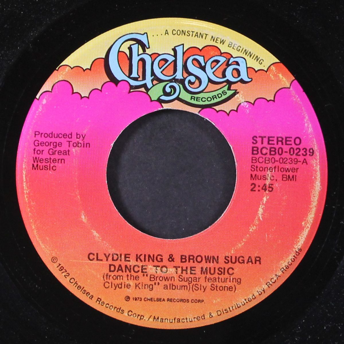 love can bring you down / dance to the music by CLYDIE KING & BROWN SUGAR