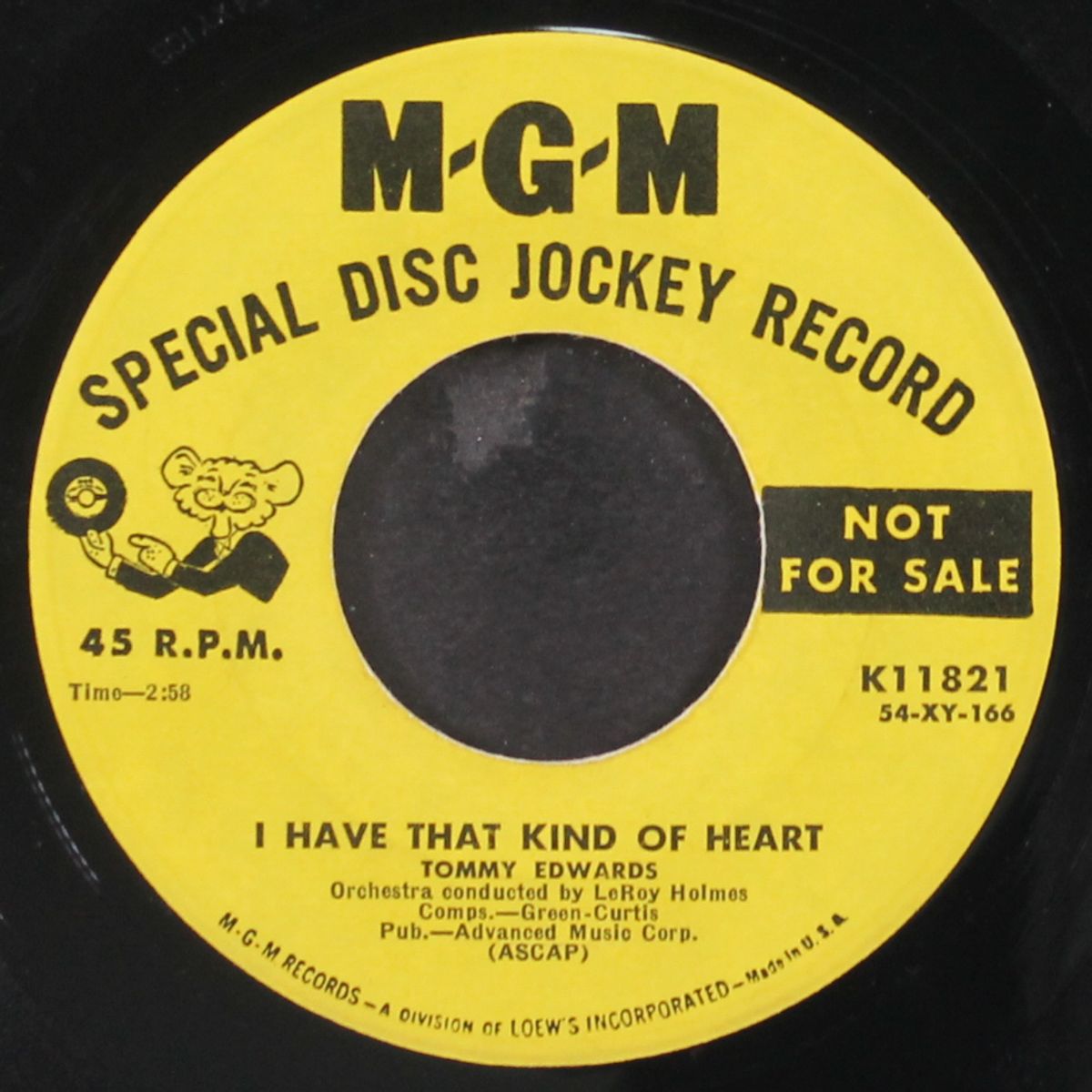 i have that kind of heart / you walk by by TOMMY EDWARDS