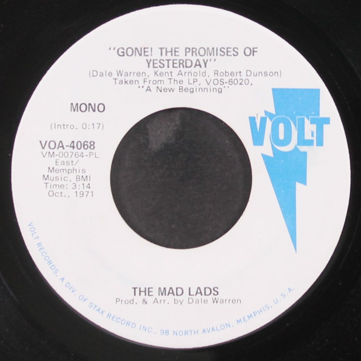 gone! the promises of yesterday / mono by MAD LADS
