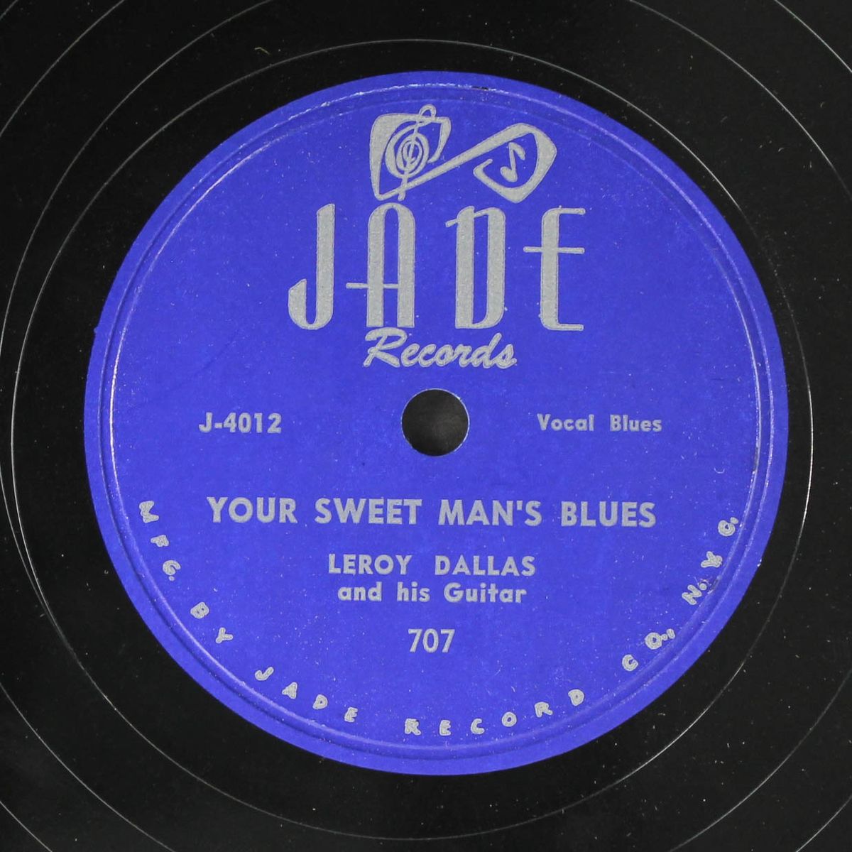 baby please don't go back to new orleans / your sweet man's blues by LEROY DALLAS