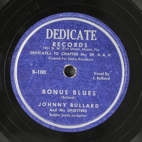 JOHNNY BULLARD & UPSETTERS