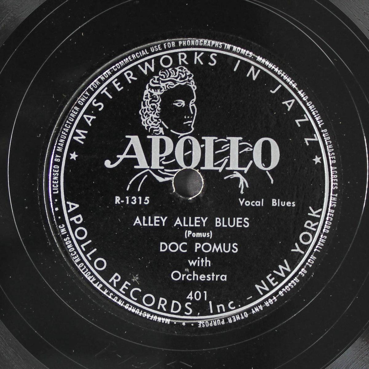 naggin' wife blues / alley alley blues by DOC POMUS