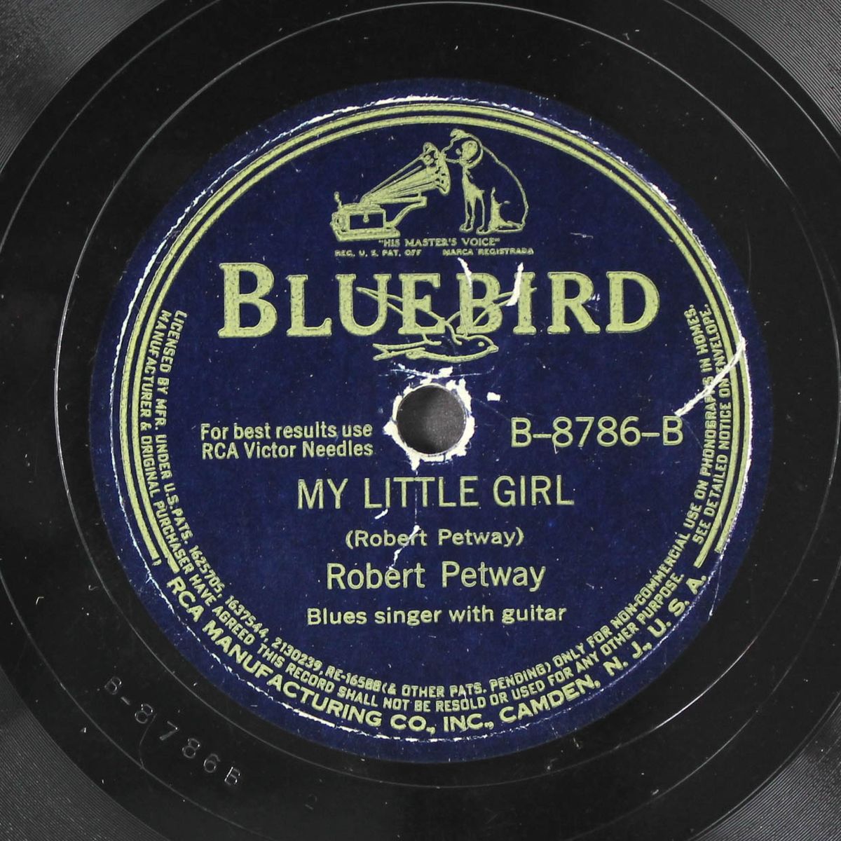 left my baby crying / my little girl by ROBERT PETWAY