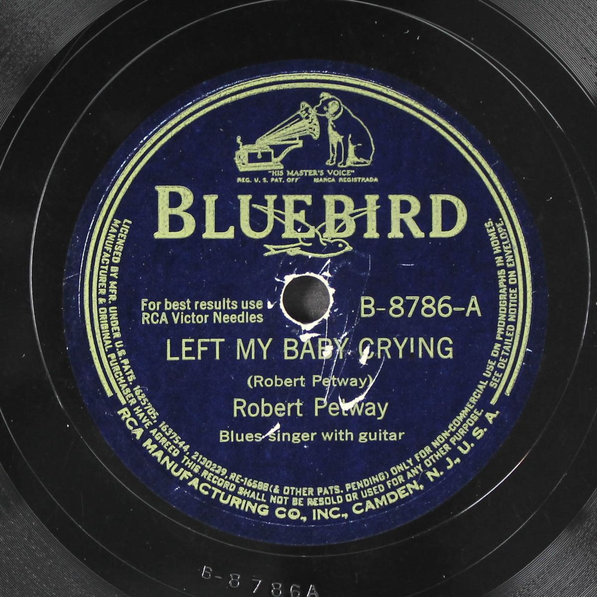 left my baby crying / my little girl by ROBERT PETWAY