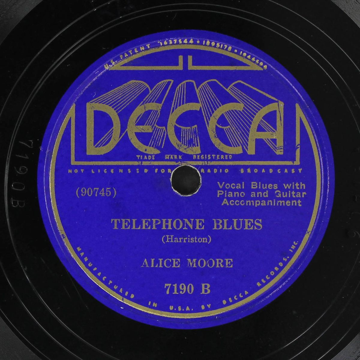 grass cutter blues / telephone blues by ALICE MOORE