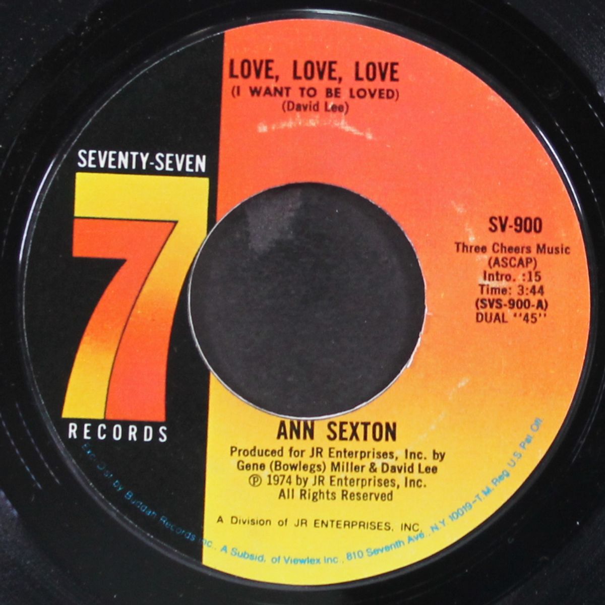love, love, love / you're losing me by ANN SEXTON
