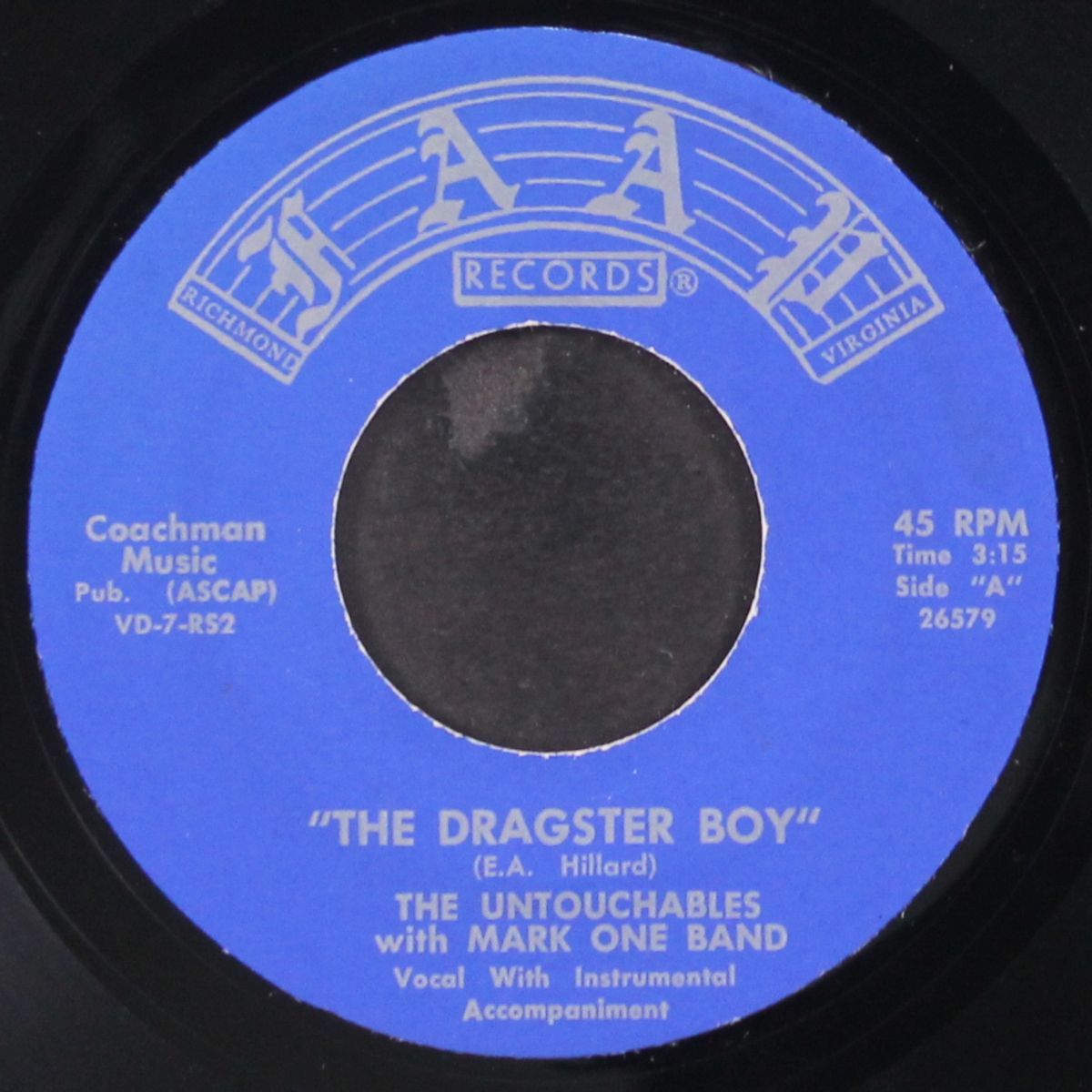 the dragster boy / dragster's encore by UNTOUCHABLES