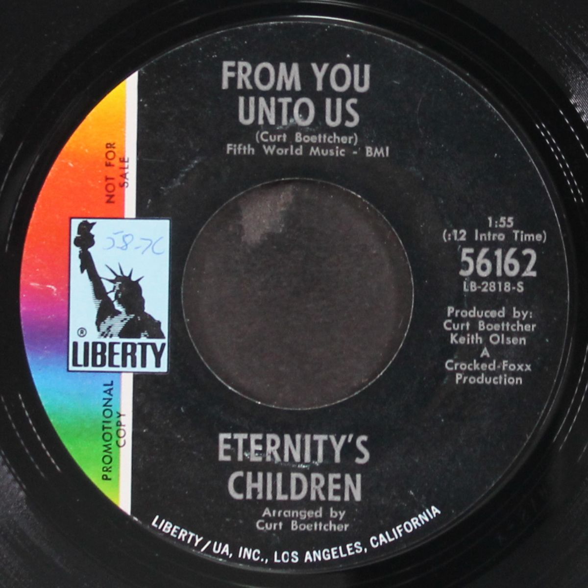 from you unto us / alone again by ETERNITY'S CHILDREN
