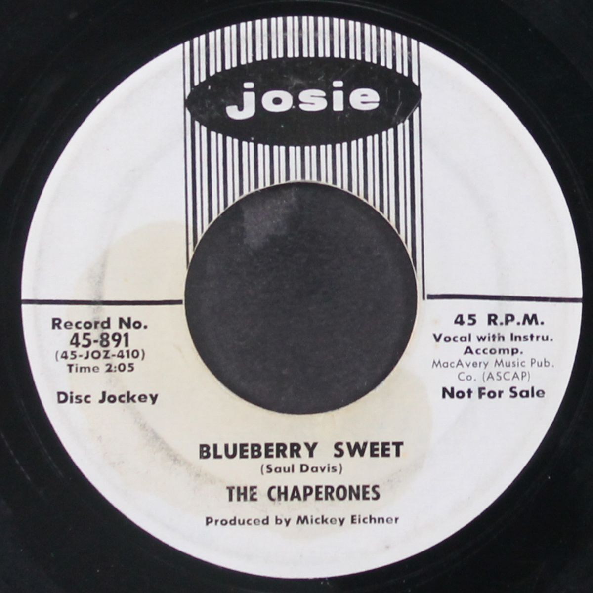 blueberry sweet / the man from the moon by CHAPERONES