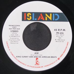 KING SUNNY ADE