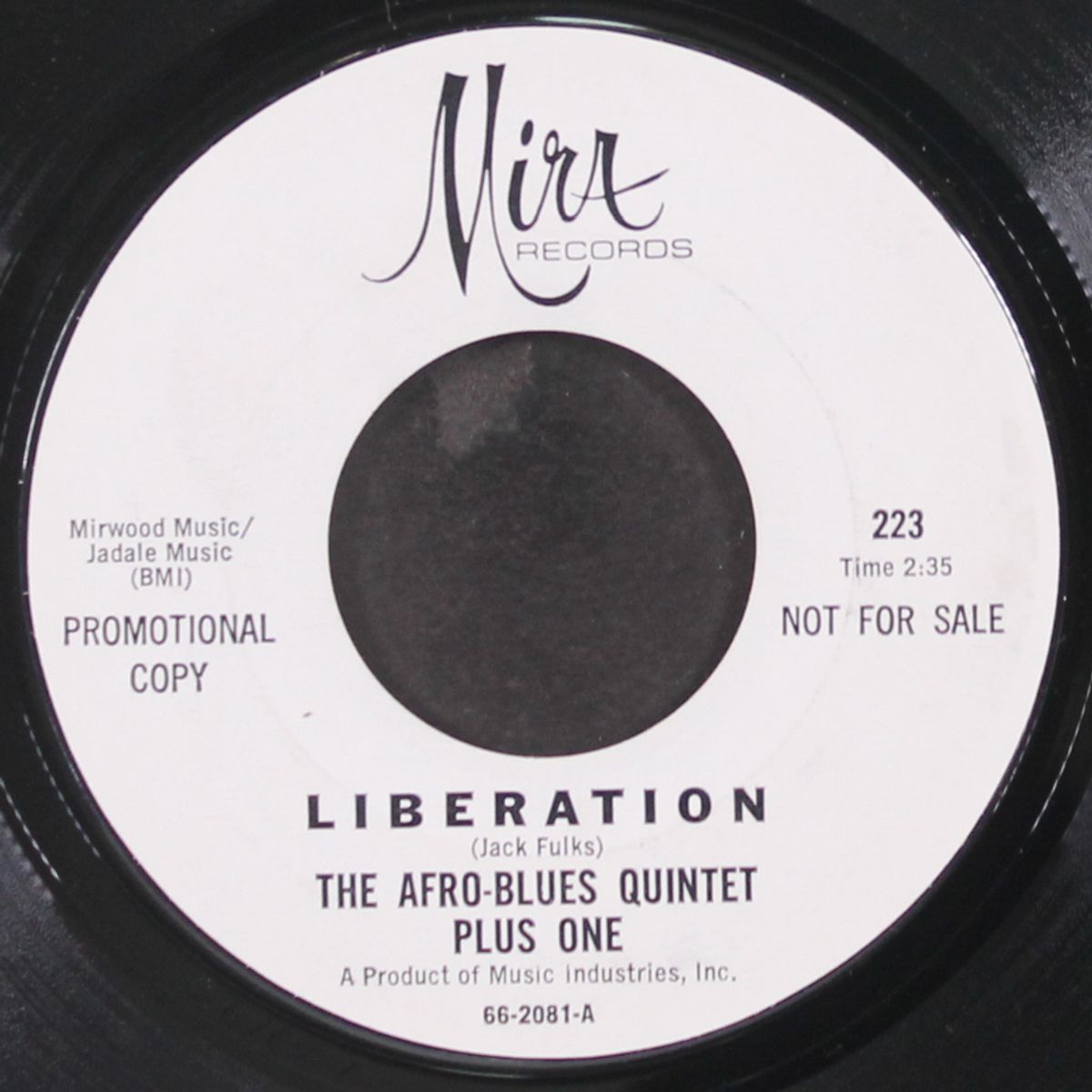 liberation / walk on by by AFRO-BLUES QUINTET PLUS ONE