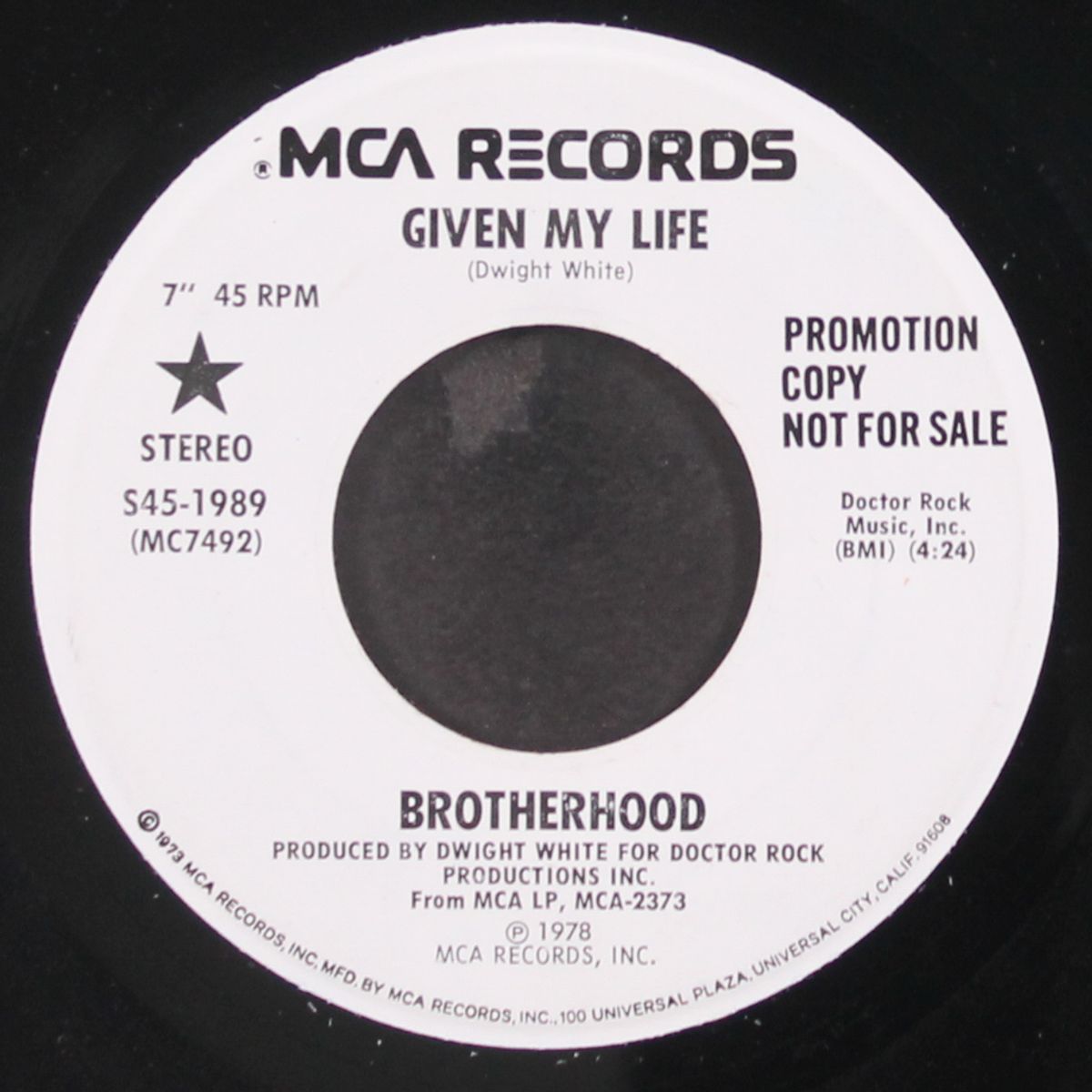 given my life / same by BROTHERHOOD