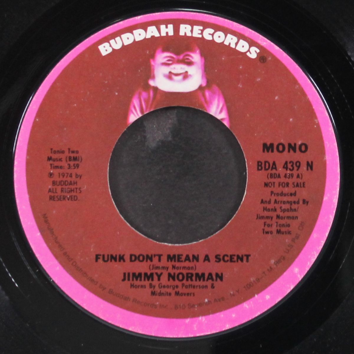 funk don't mean a scent / mono by JIMMY NORMAN