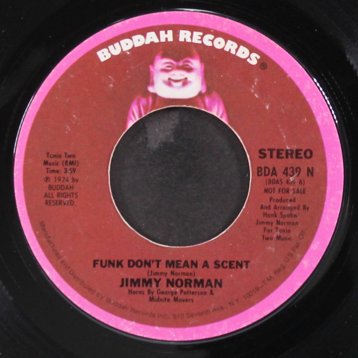 funk don't mean a scent / mono by JIMMY NORMAN