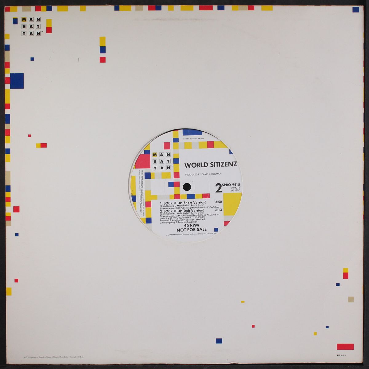 lock it up / long, dub by WORLD SITIZENZ