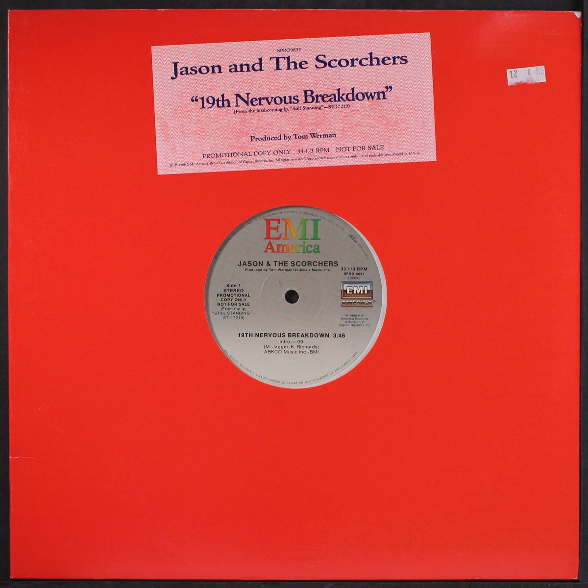 19th nervous breakdown by JASON & SCORCHERS