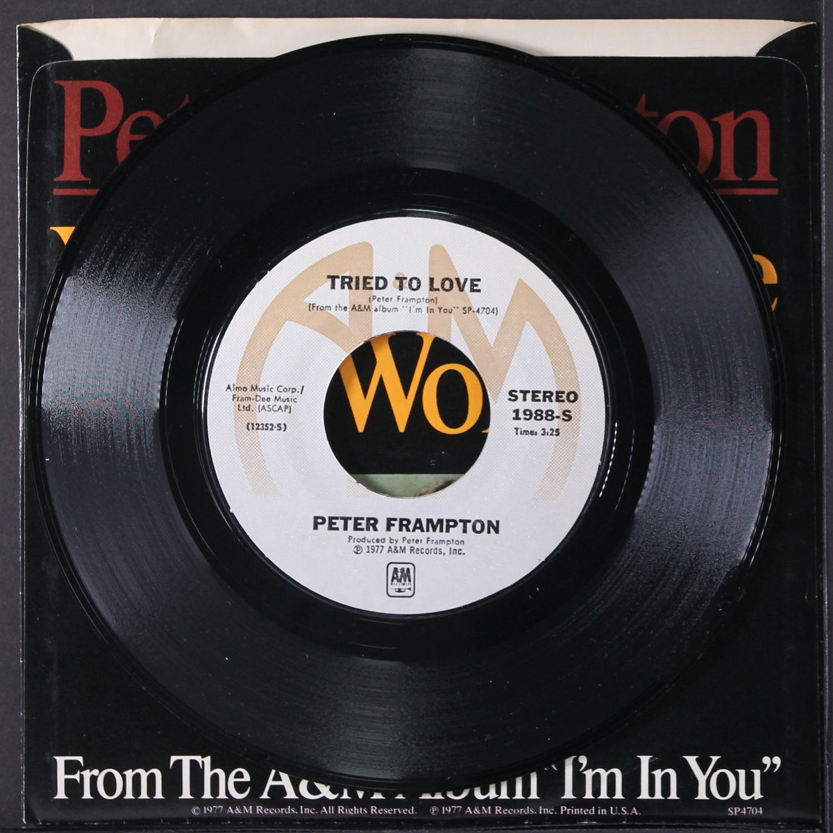 tried to love / you don't have to worry by PETER FRAMPTON