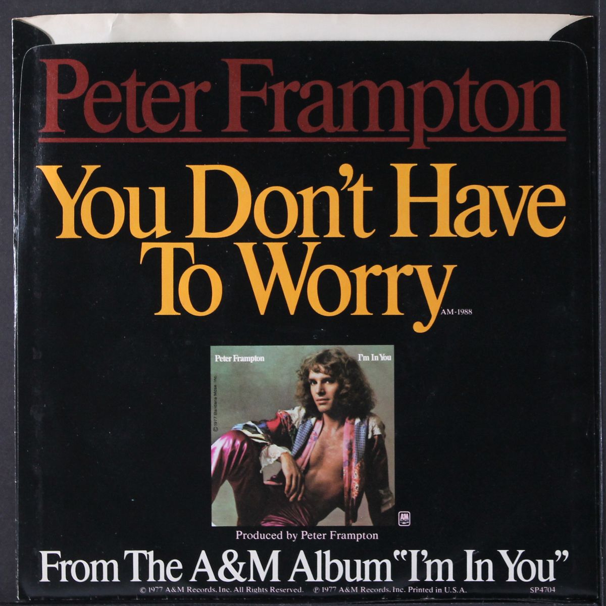 tried to love / you don't have to worry by PETER FRAMPTON