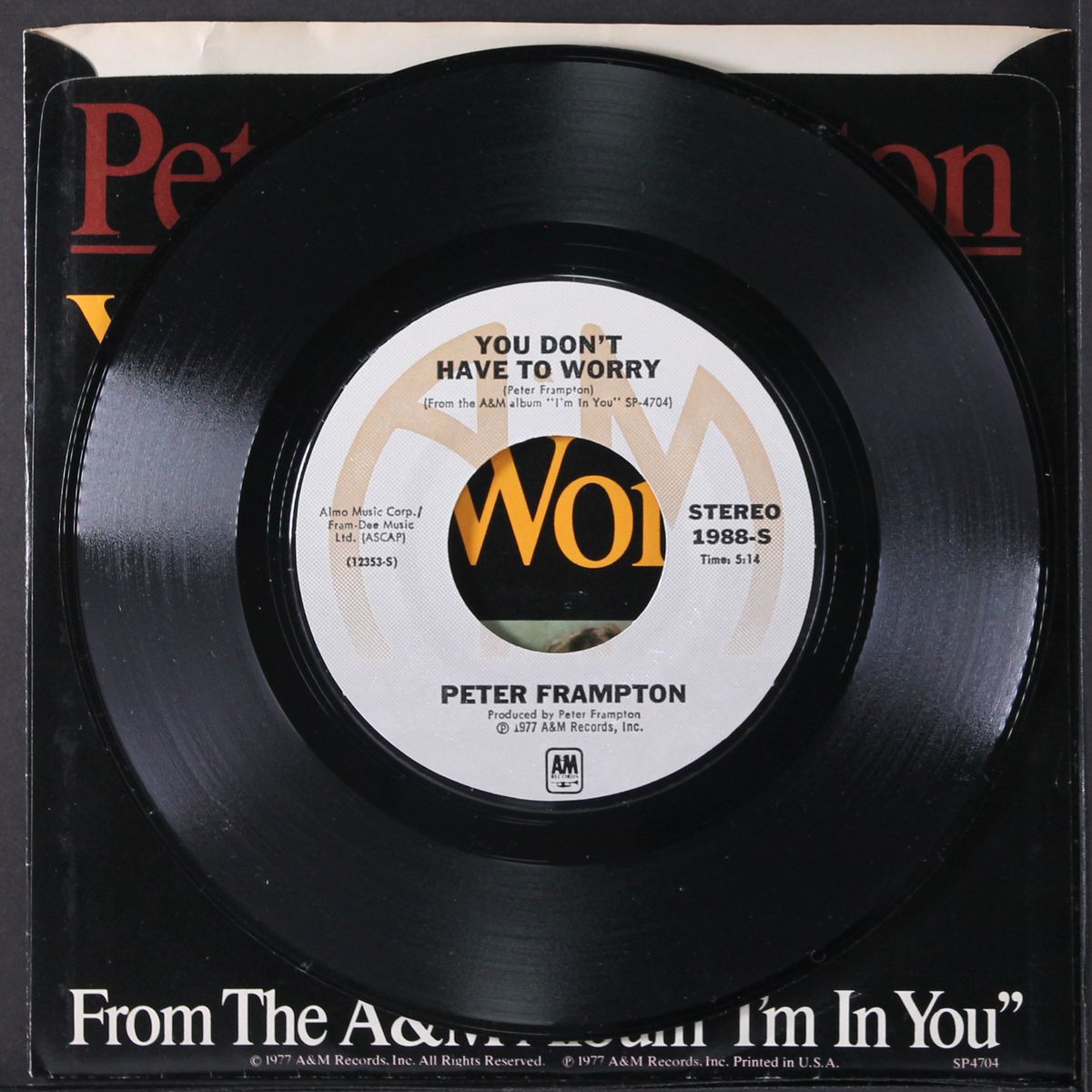 tried to love / you don't have to worry by PETER FRAMPTON